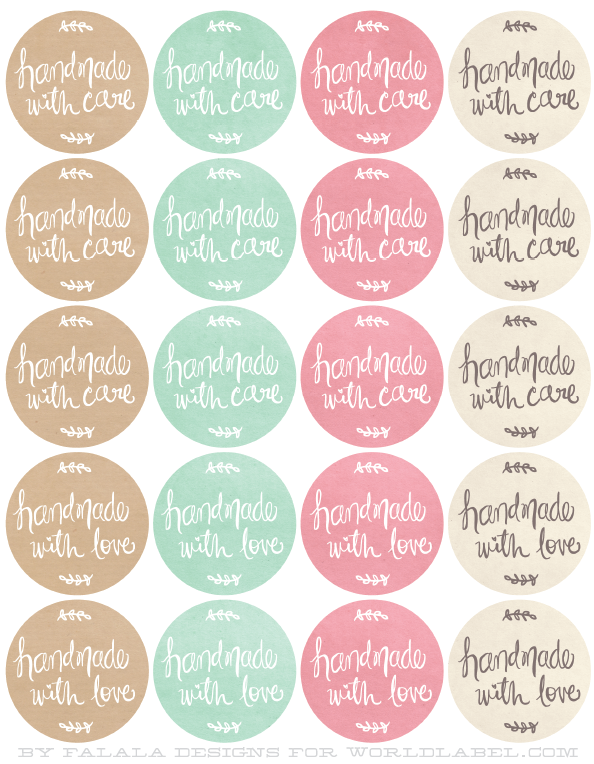 handmade packaging labels free printable labels templates label