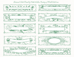 Botanical Label Panel Designs by Cathe Holden | Free printable labels ...