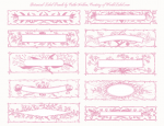 Botanical Label Panel Designs by Cathe Holden | Free printable labels ...