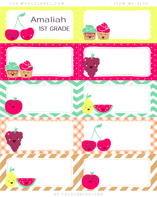 Back To School Labels By Falala Designs Free Printable Labels 