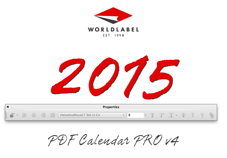 Free Editable Calendar Template 2015 from blog.worldlabel.com