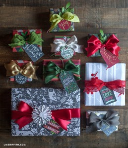 Printable Christmas Gift Tags and Labels | Free printable labels & templates, label design ...