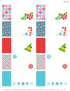 Peppermint Please Christmas Printable Labels &amp; Tags | Free printable ...