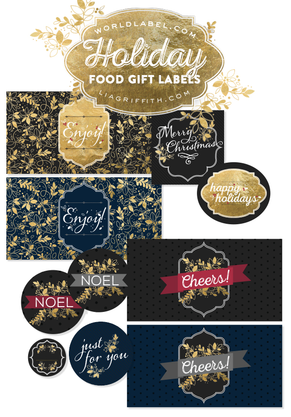 Free Printable Holiday Gift Labels and Tags  Free printable labels &  templates, label design @WorldLabel blog!