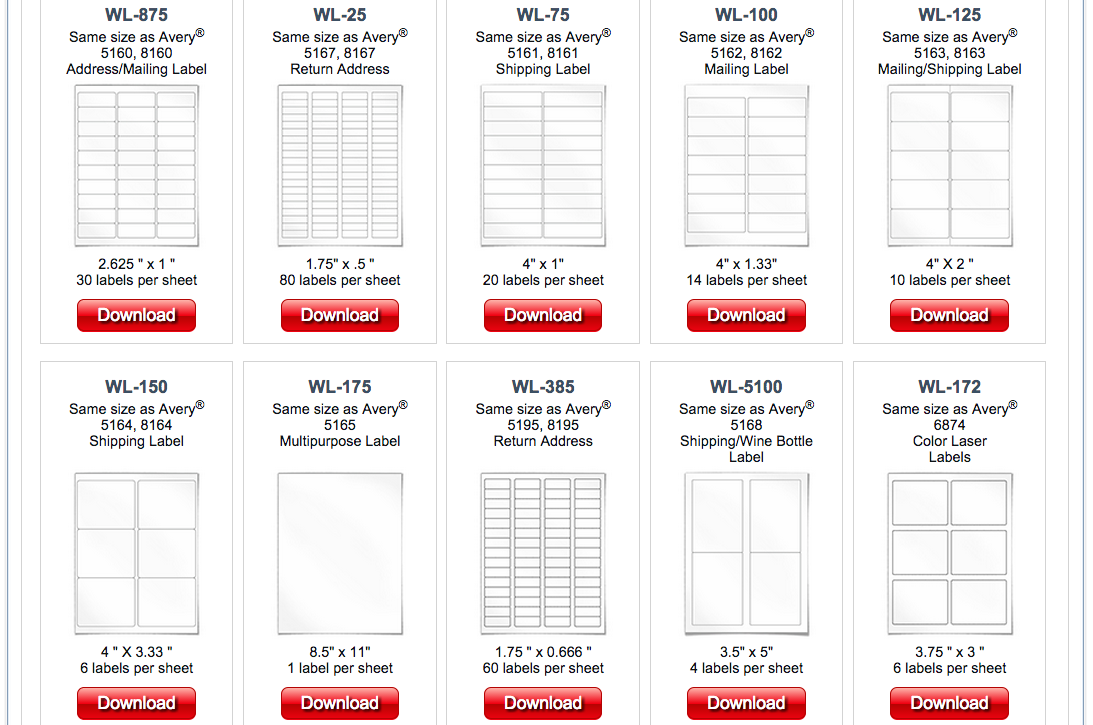 Label Templates for Pages for a Mac Released  Free printable In 80 Labels Per Sheet Template