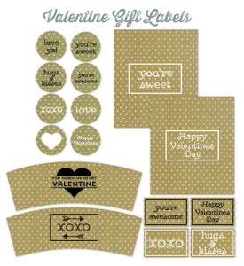 Valentine’s Day Labels for Your Sweet Treats | Free printable labels ...