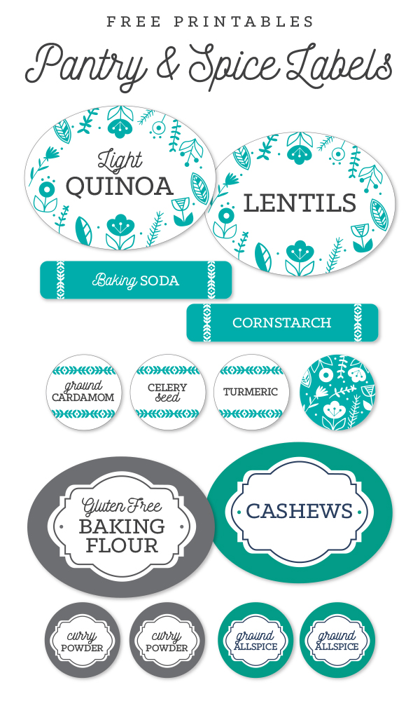 spice jar label templates Worldlabel Blog
