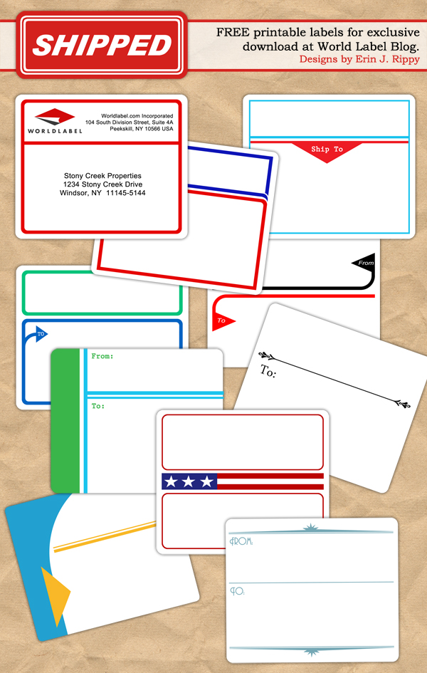 shipping label templates | Worldlabel Blog