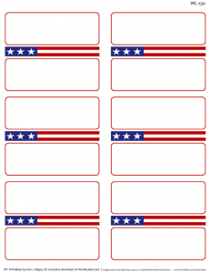 To And From Designed Shipping Label Templates | Free printable labels ...