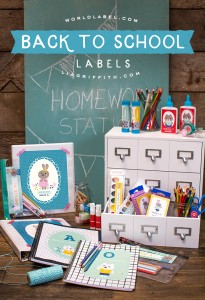 Back to School Label Printable Set Boys and Girls | Free printable ...