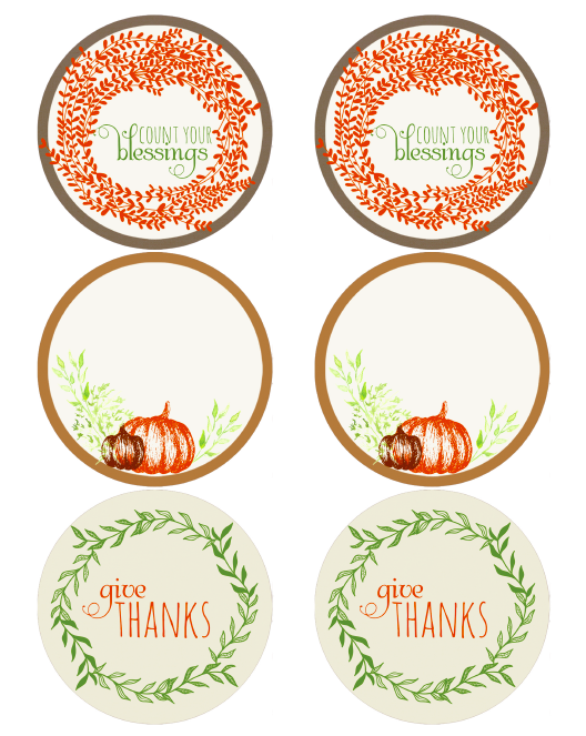 Thanksgiving Holiday Label Printables | Worldlabel Blog